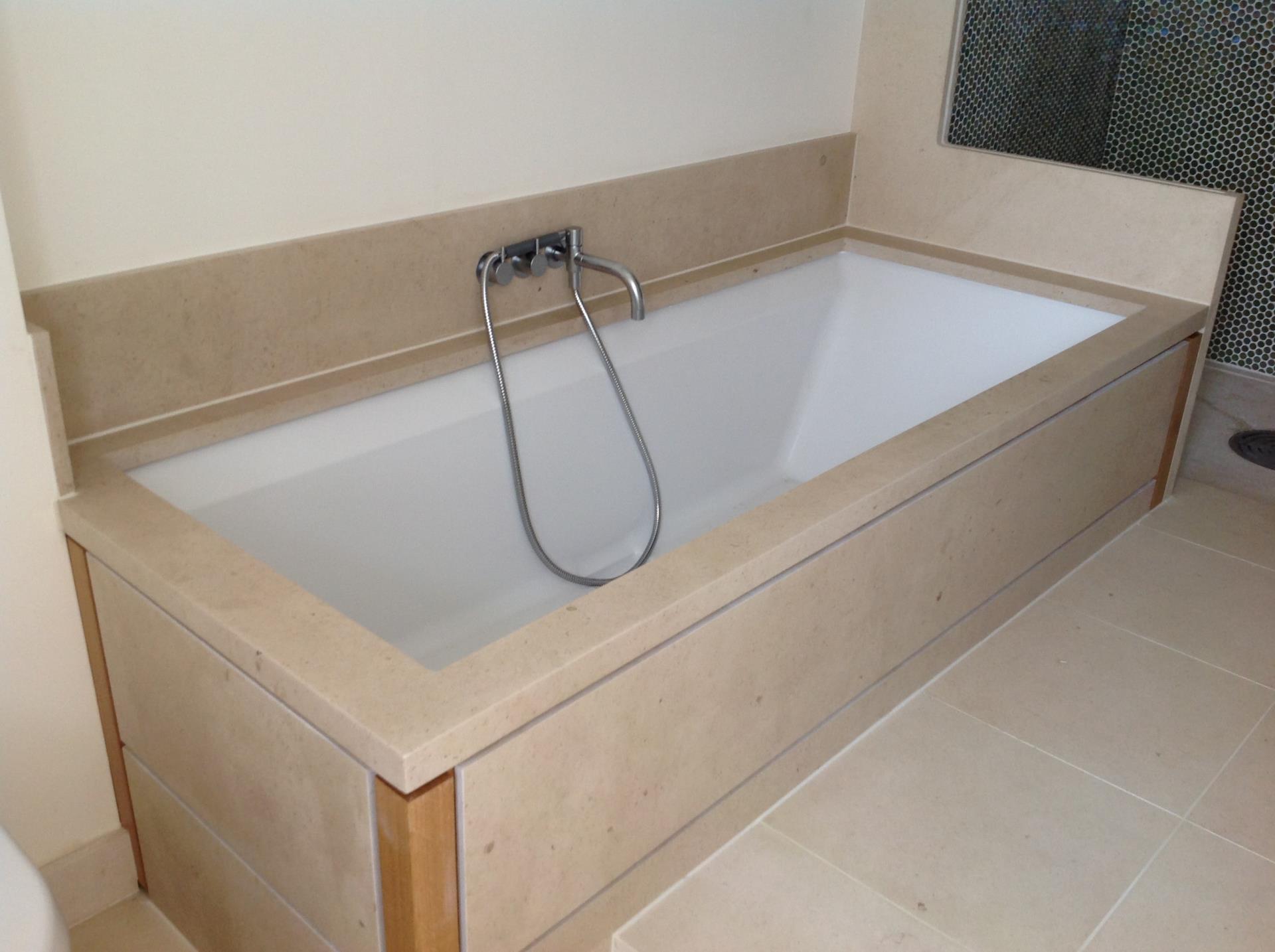 Limestone Bath Surround