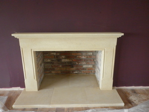 Epsom Bathstone fireplace