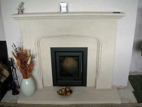 Holywell 2 Bathstone fireplace