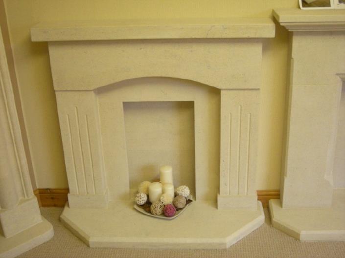 Langley Bathstone fireplace
