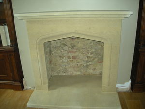 Margets Bathstone fireplace