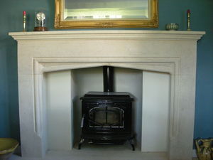 Marlborough Bathstone fireplace