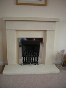 Queensway Bathstone fireplace