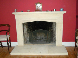 Roundway 1 Bathstone fireplace