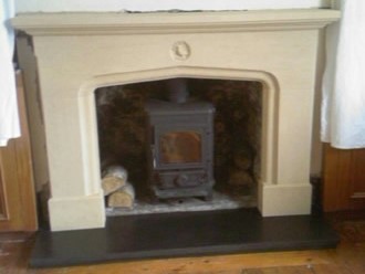 Sandridge Bathstone fireplace