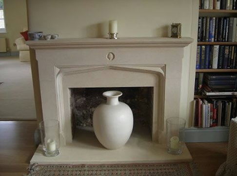 Shaftsbury 2 Bathstone fireplace