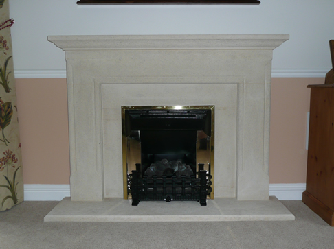 Sherston Bathstone fireplace