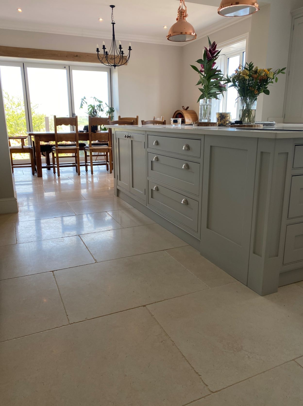 Bath Limestone Flagstone flooring