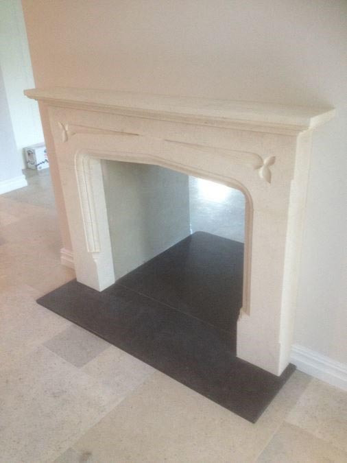 Bath stone fire place 