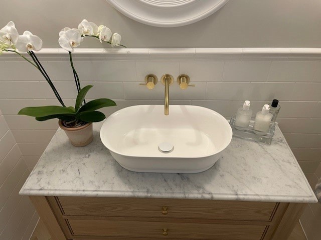 Carrara Marble Honed Vanity Top