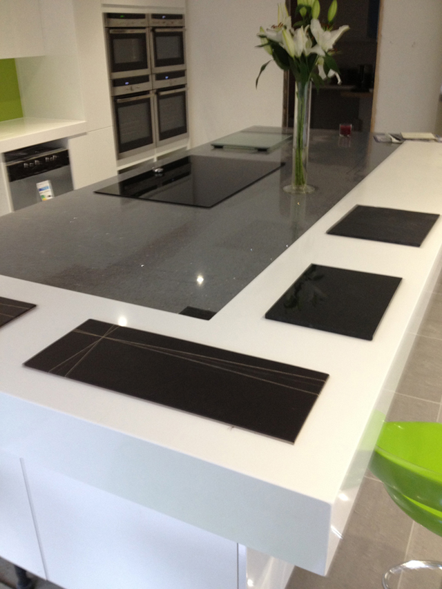 Bespoke natural stone kitchen worktops