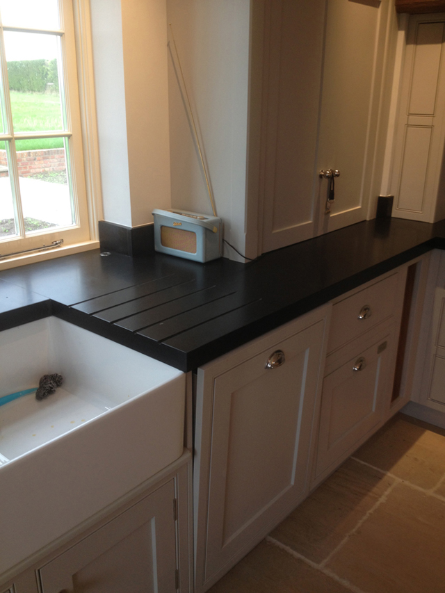 Bespoke natural stone kitchen worktops