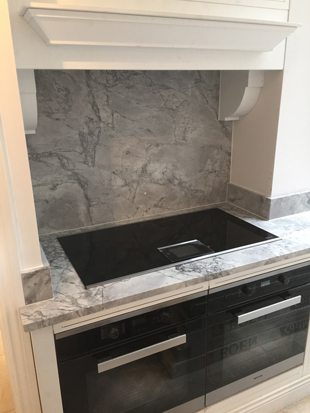 Bespoke natural stone kitchen worktops