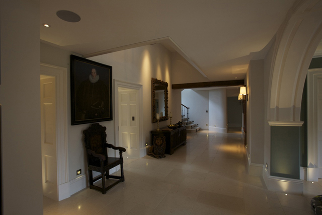 Marble hall flooring