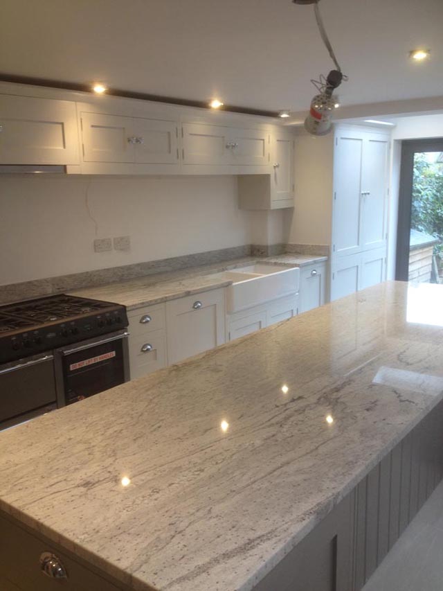 Marble and granite kitchens