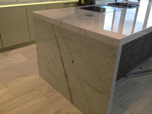 Marble and granite kitchens