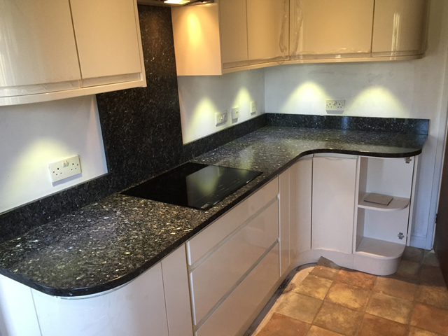 Marble and granite kitchens