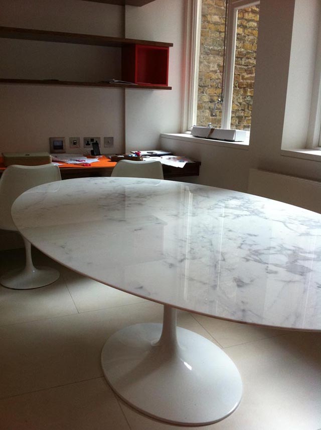 Marble tables