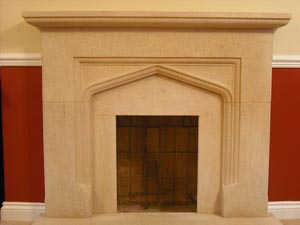 Stone fireplaces