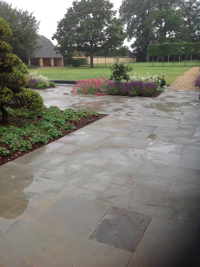 Stone patios